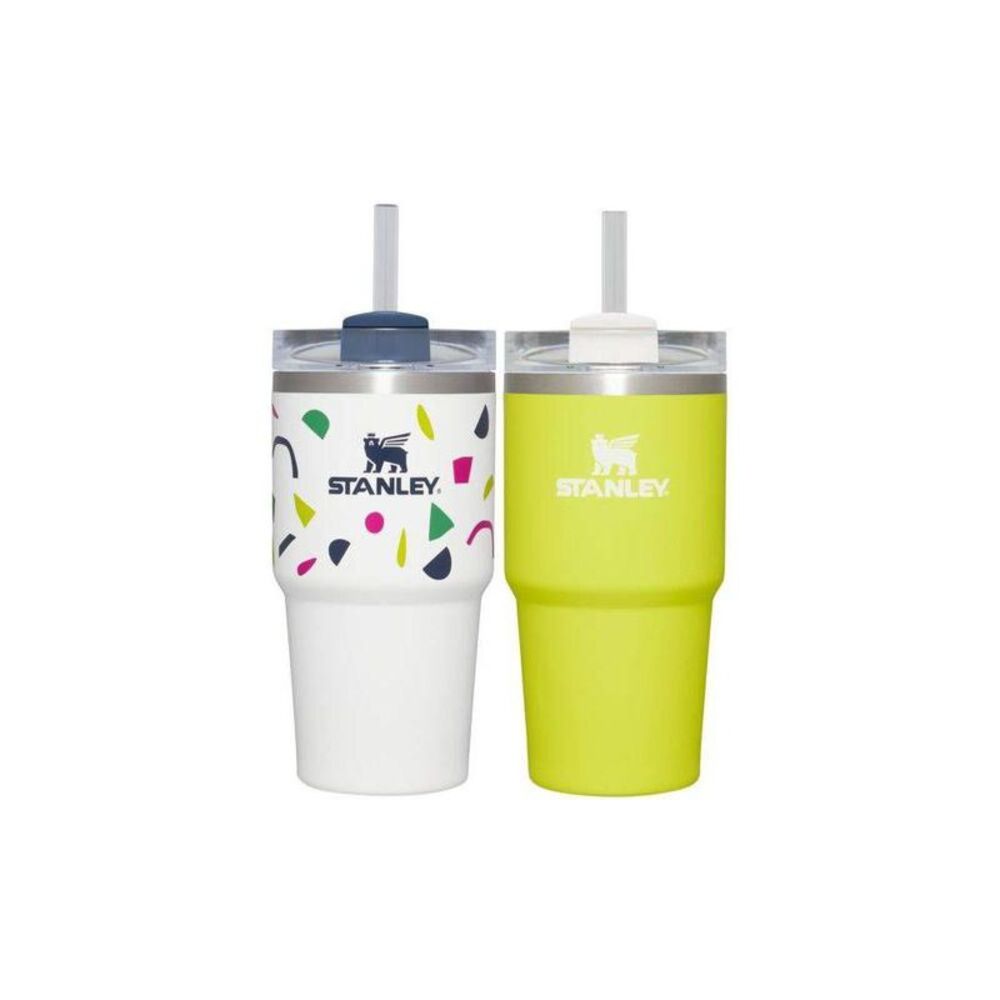 2pk Stanley 20oz H2.0 FlowState Quencher Tumblers - Geos/Yellow